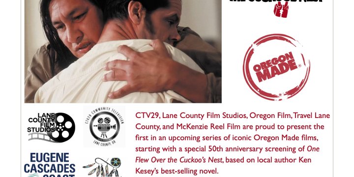 CTV29 presents a special 50th anniversary screening celebration of one of Oregon most important films — “One Flew Over the Cuckoo’s Nest”